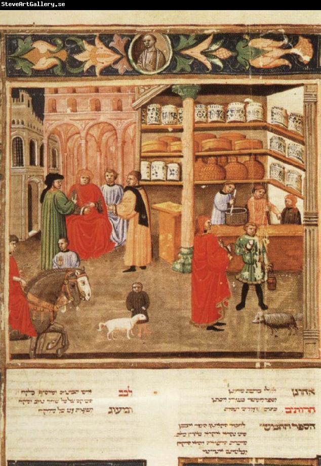 unknow artist Scene of Pharmacy,from Avicenna's Canon of Medicine